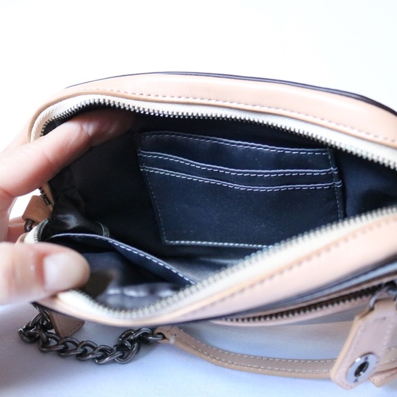 COACH Poppy Mirror Metallic Leather Flight Wristlet Purse Wallet 2013 - Picture 5 of 8